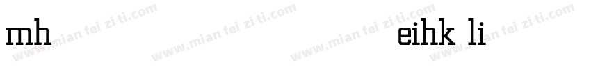 mheihk light b5pc字体转换